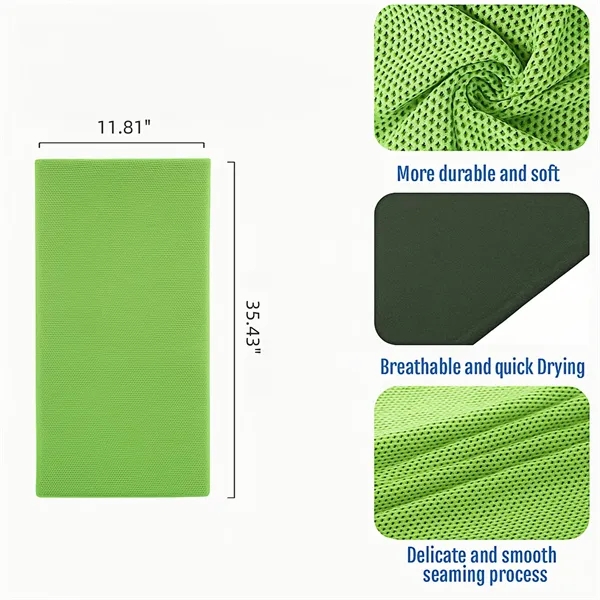 Quick Dry Microfiber Cooling Wrap Towel