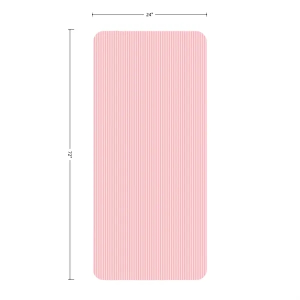 Outdoor Exercise Mat 72 Inch Long — Black