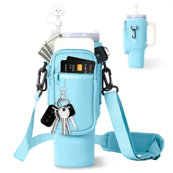 Adjustable Strap Water Bottle Holder for Travel