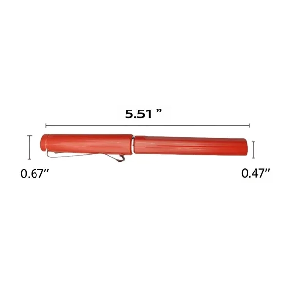 Black 0.5mm Gel Ink Pen with Comfort Grip