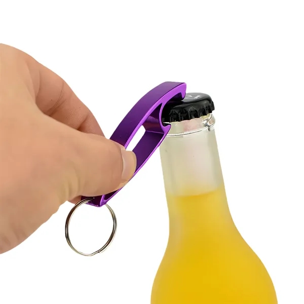 Beer Opener Keychain in Aluminum Alloy