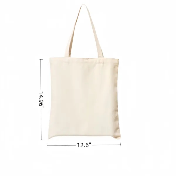 Reinforced Handle Tote Bag in 12-Ounce Cotton Canvas