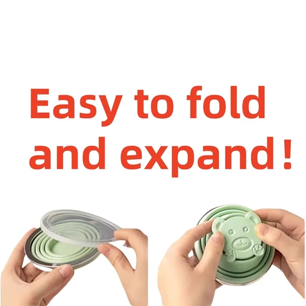 Collapsible Silicone Drinking Bottle for Travel