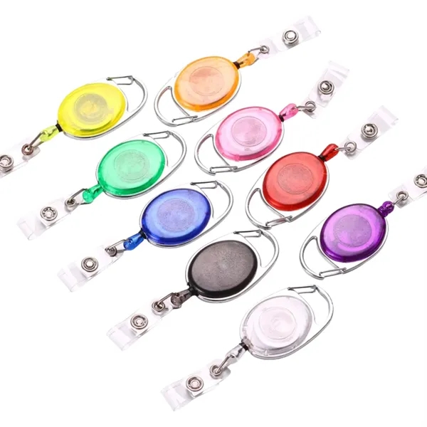 2-In-1 Clip-On Badge and Keychain Holder
