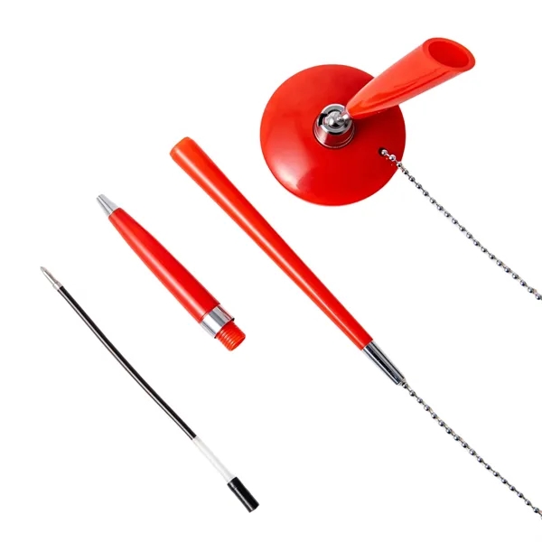 Plastic Counter Pen with Adhesive Weighted Base
