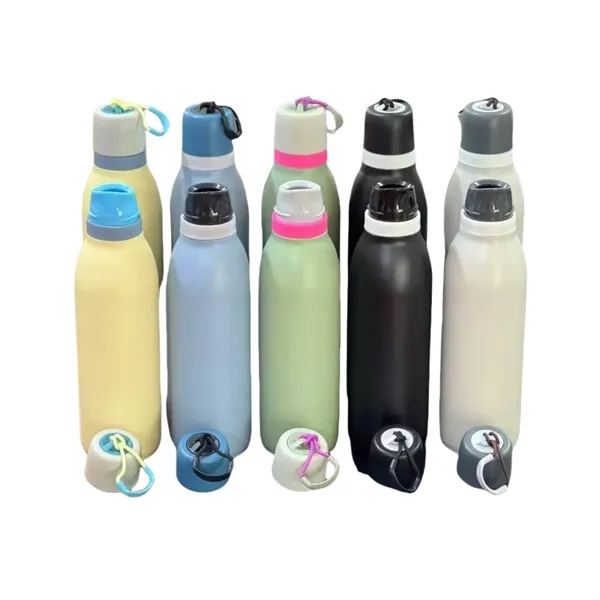 18oz Stainless Steel Hot and Cold Travel Water Bottle