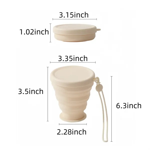 Reusable 7oz Silicone Cup for Hiking and Camping