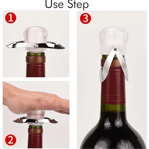 Leak Resistant Silicone Wine Bottle Seal