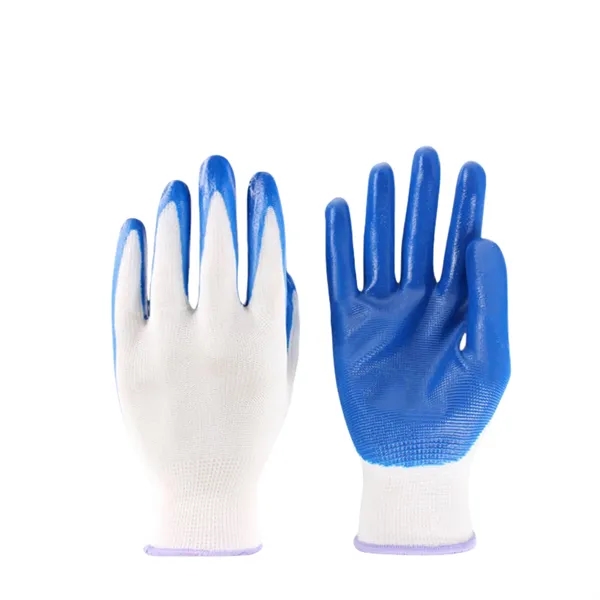 Abrasion-Resistant Nitrile Safety Work Gloves