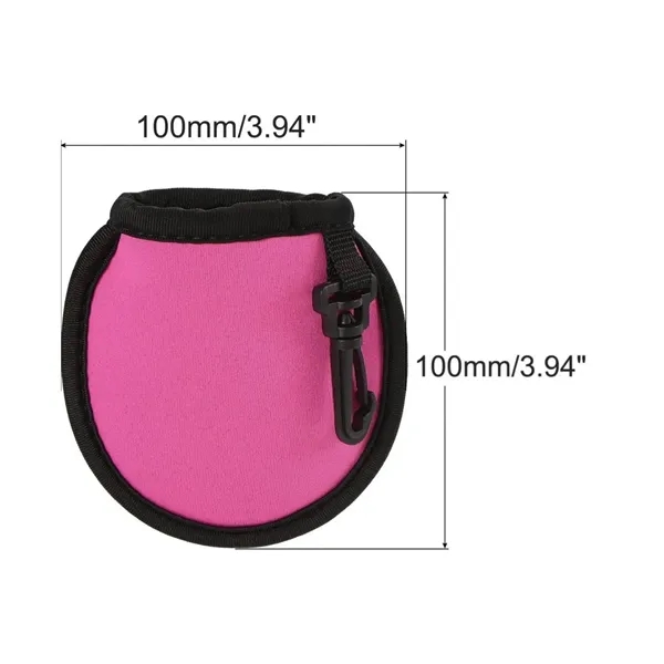 Neoprene Golf Ball Washer with Plush Interior