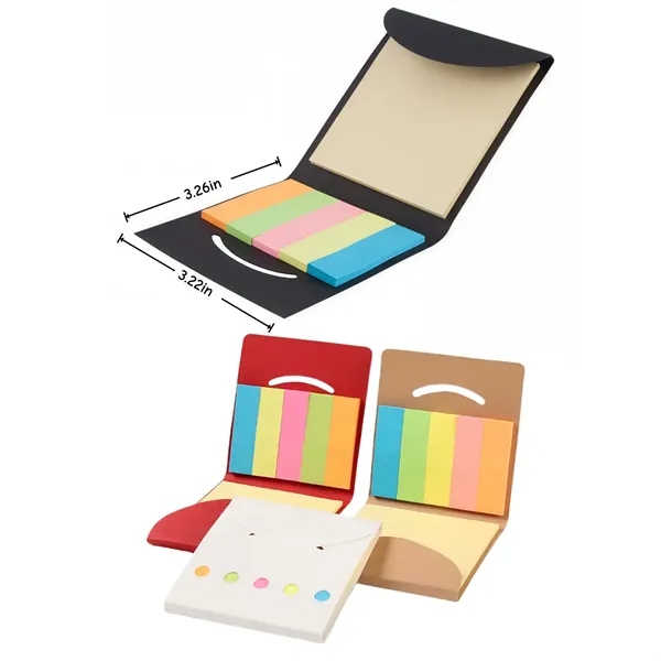 Adhesive Page Markers and Vibrant Memo Pads