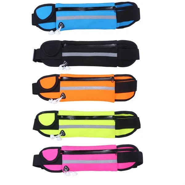 Waterproof Neoprene Running Belt with Three Pockets
