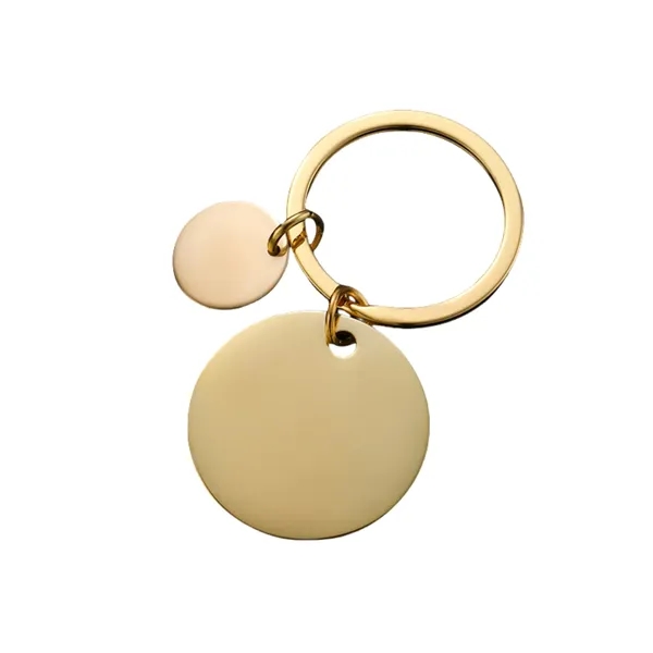 Metal Brand Logo Souvenir Keychain