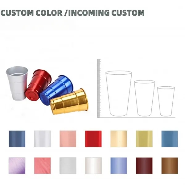 Anodized Aluminum 17oz Outdoor Beverage Tumbler