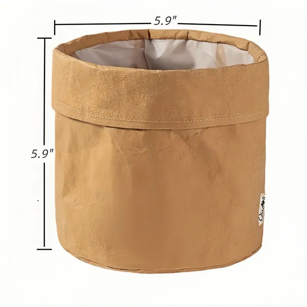 Eco-Friendly Kraft Paper Laundry Storage Bags