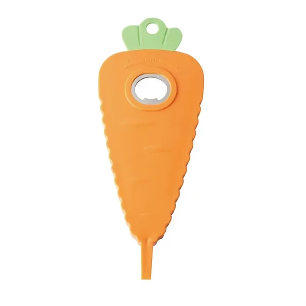 Kitchen Lid Opener With Carrot Shape And Magnet