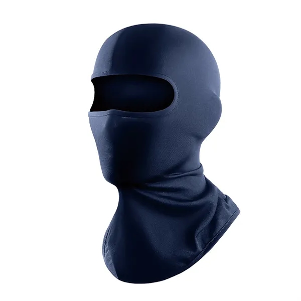 3D Tailored UV Blocking Cycling Headgear for Helmets — Lycra — Black