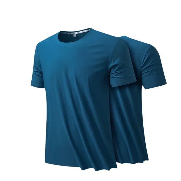 Short Sleeve Ice Silk Cooling T-Shirt
