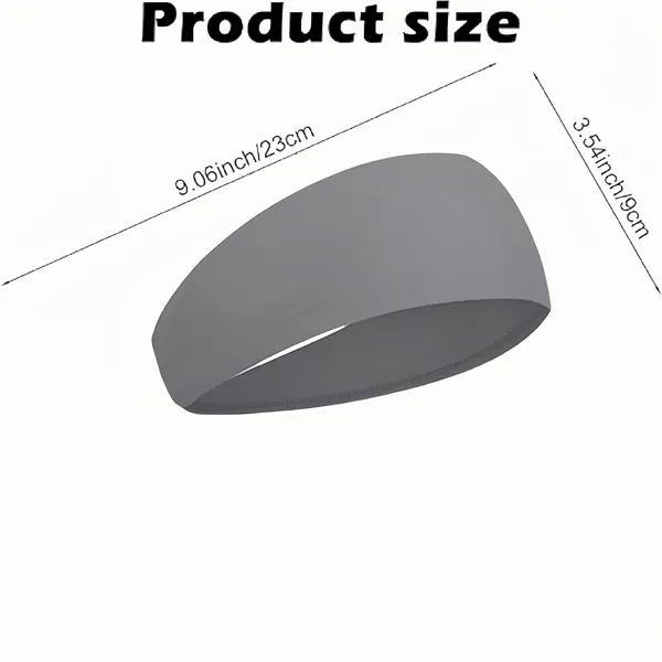 Polyester Cotton Blend Sweat Absorbing Headband