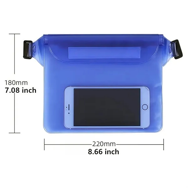 Scratch Resistant PVC Waterproof Waist Bag