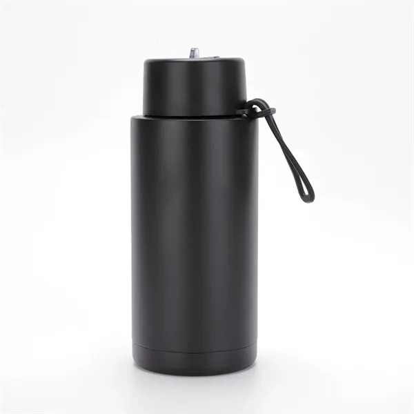 34oz Stainless Steel Cup with Flip Straw Lid