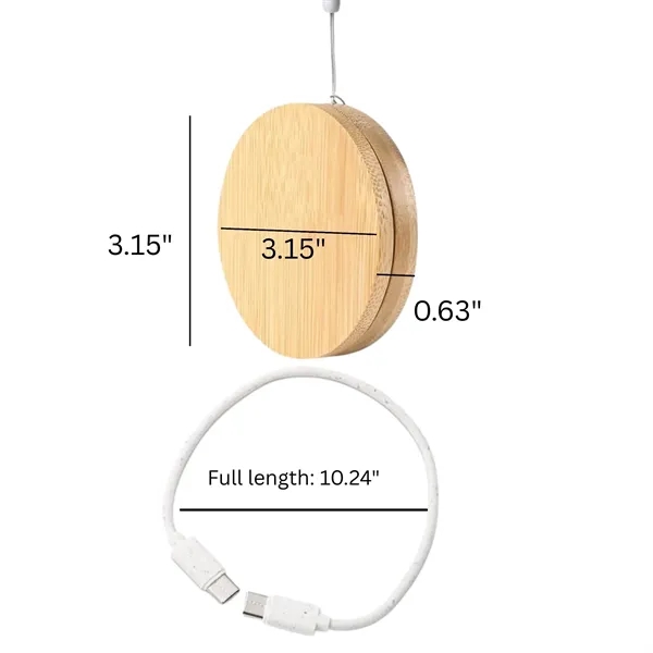 Compact Fast Charge Cable with Wheat Straw Case