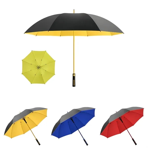 Golf Umbrella with Fiberglass and Blackout Fabric