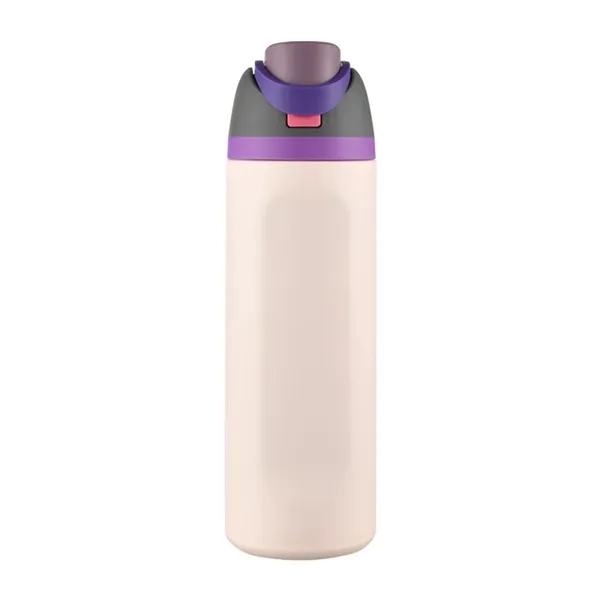 Insulated 24oz Steel Hydration Bottle with Retractable Straw