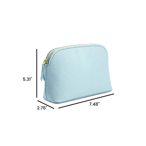 Promotional Leather Toiletry Case with Custom Logo