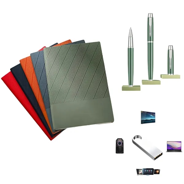 Executive Stationery Gift Set with 8GB Metal USB