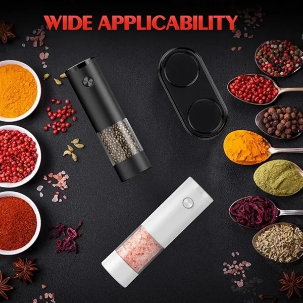 Rechargeable Electric Seasoning Grinders 1.35oz Each