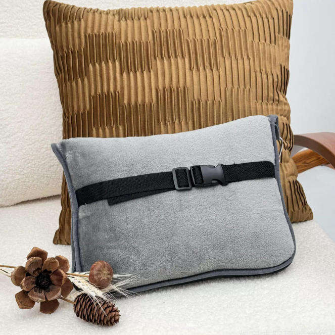 Polyester Travel Blanket with Vacuum Storage, 60 x 50 Inch
