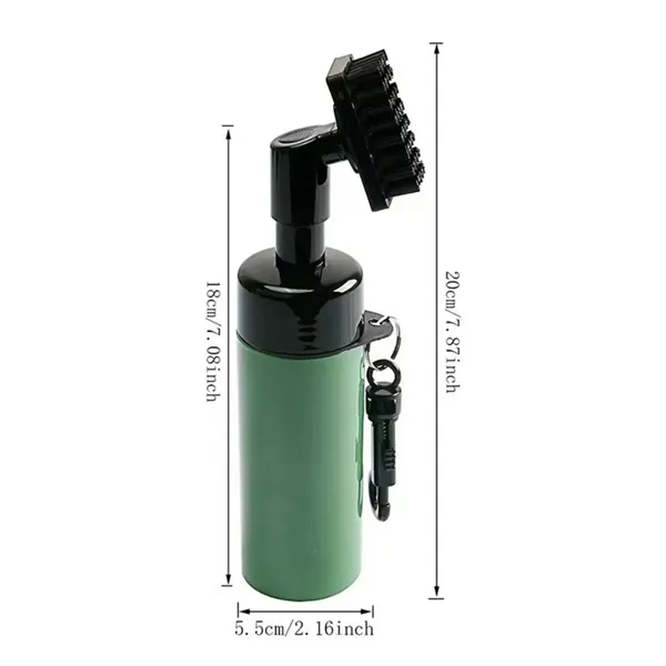 Plastic Golf Cleaning Brush with Spray Bottle