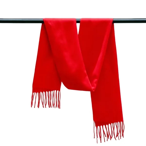 Bohemian Fringe Extra-Long Polyester Winter Scarf