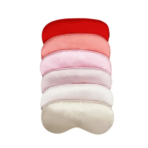 Adjustable Cotton Blend Eye Mask with Smooth Surface