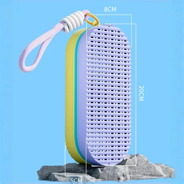 Flexible Silicone Goggle Case with Ventilation Holes