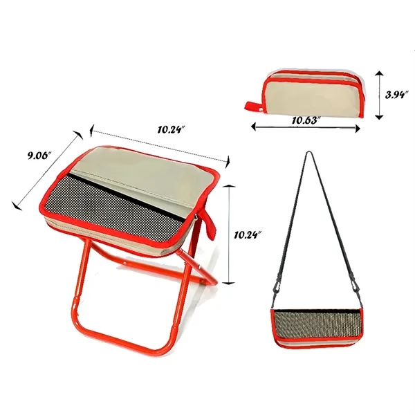 Ultra Lightweight Foldable Stool for Outdoor Activities