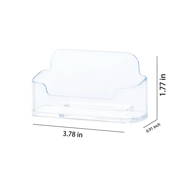 Clear Acrylic Office Desk Card Organizer