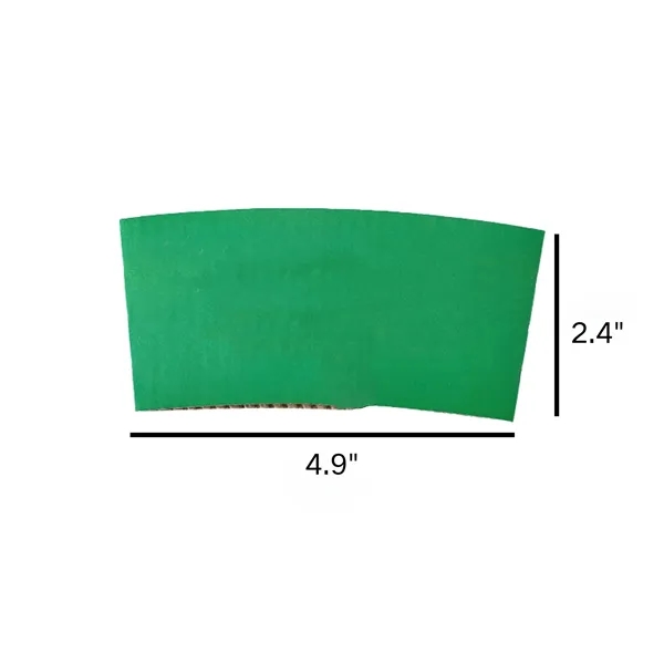Custom Logo Paper Coffee Sleeve 4.9x2.4 Inch