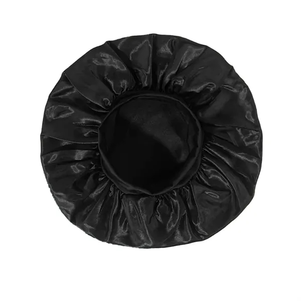 Satin Hair Bonnet with Elastic Headband