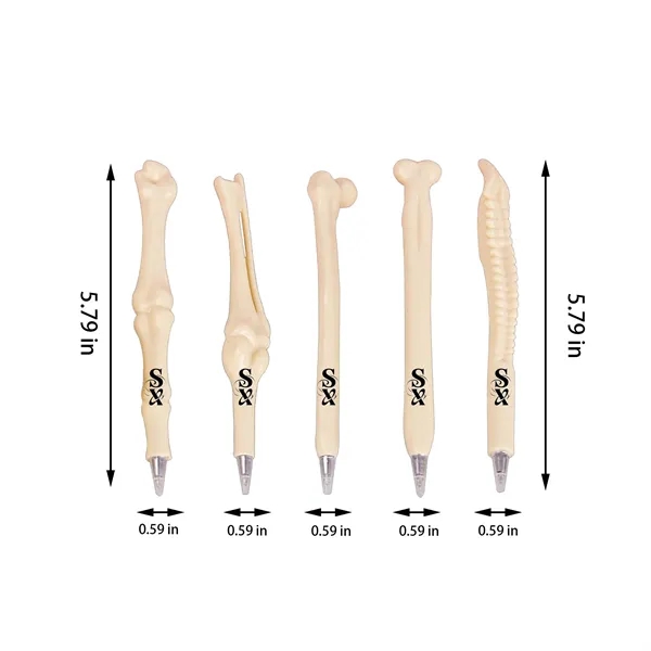 Plastic Bone Design Smooth-Writing Pen