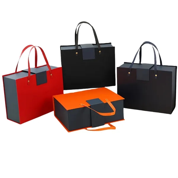 Spacious Cardstock Gift Box With Magnetic Closure