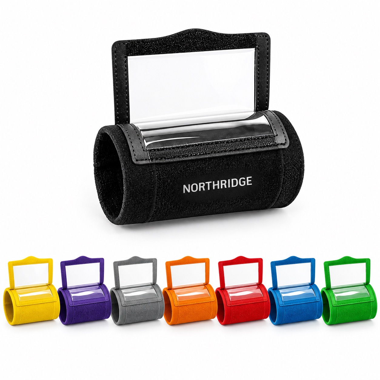Clear PVC Window Soccer Coach Wristband