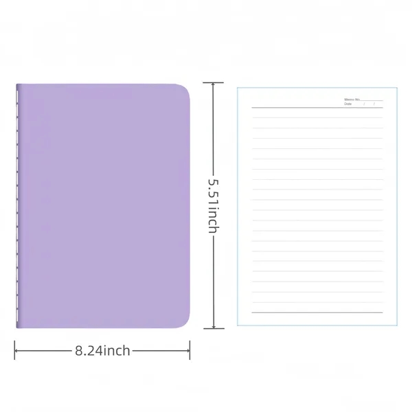 A5 Soft Cover Notebook For Branding — Red