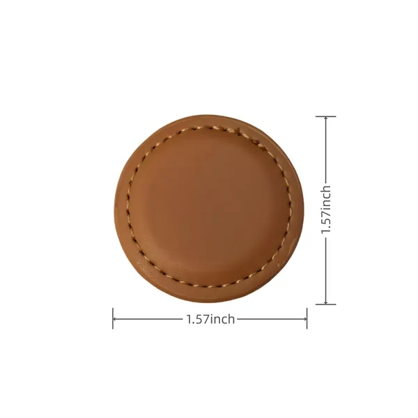 PU Leather Magnetic Markers for Golfers
