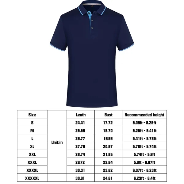 Professional Custom Short Sleeve Ice Silk Polo