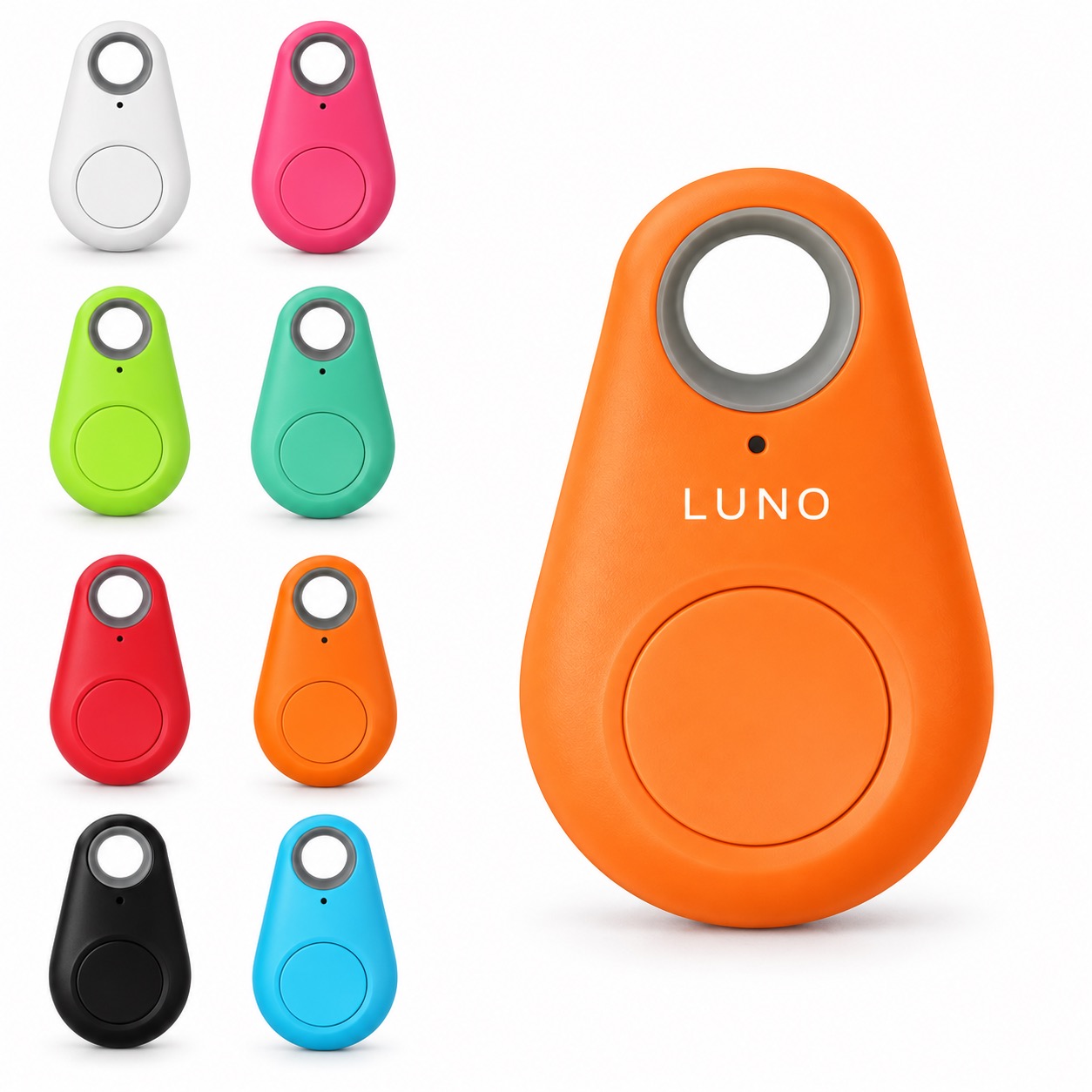 Smart ABS Wireless Key Finder for Valuables — Abs — Black