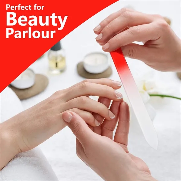 Wear Resistant Glass Nail File in Two Sizes