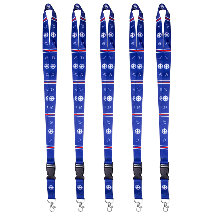 35 x 3/4 Inch Polyester Campus Card Lanyard