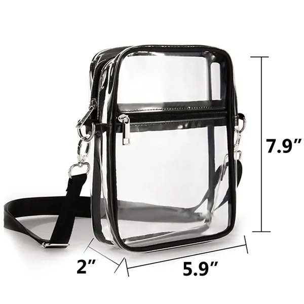 PVC Clear Phone Crossbody Bag